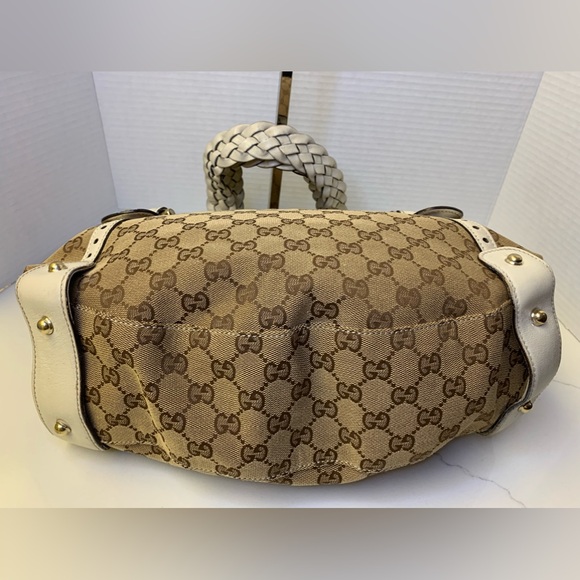 Gucci Monogram Horsebit Pelham Hobo Bag - Picture 10 of 12